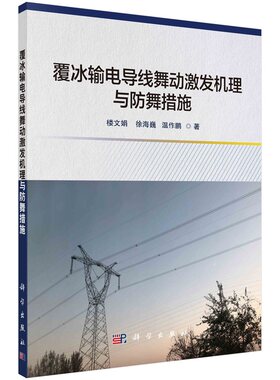 覆冰输电导线舞动激发机理与防舞措施 楼文娟 徐海巍 温作鹏9787030768483科学出版社