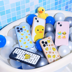 SOLIDE新款适用于苹果13系列防摔手机壳13ProMax卡通保护套花贴背板iPhone13mini手机套男女高级感外壳13Pro