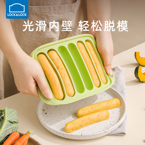 硅胶材质轻松脱模卡通香肠模具