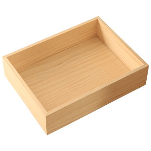 定做大号无盖实木盒长方形正方形桌面工具收纳托盘电脑增高架定制