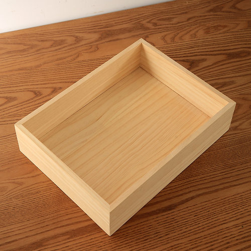 木盒子家用桌面整理炒货收纳盒