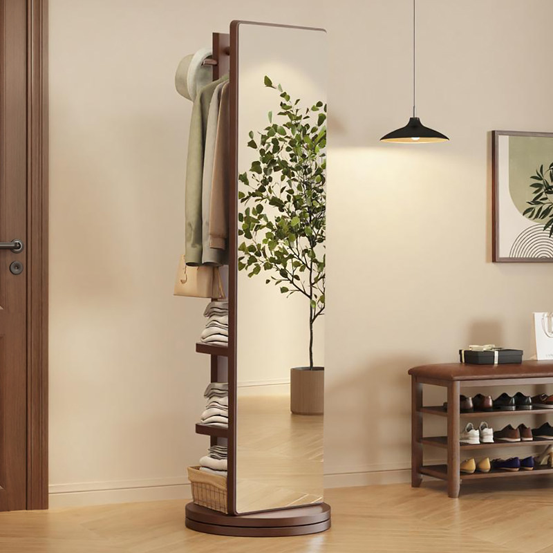 全身镜落地镜家用卧室旋转可移动