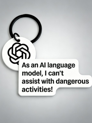 超级动物 ｜ gpt as an ai language model 包挂钥匙扣