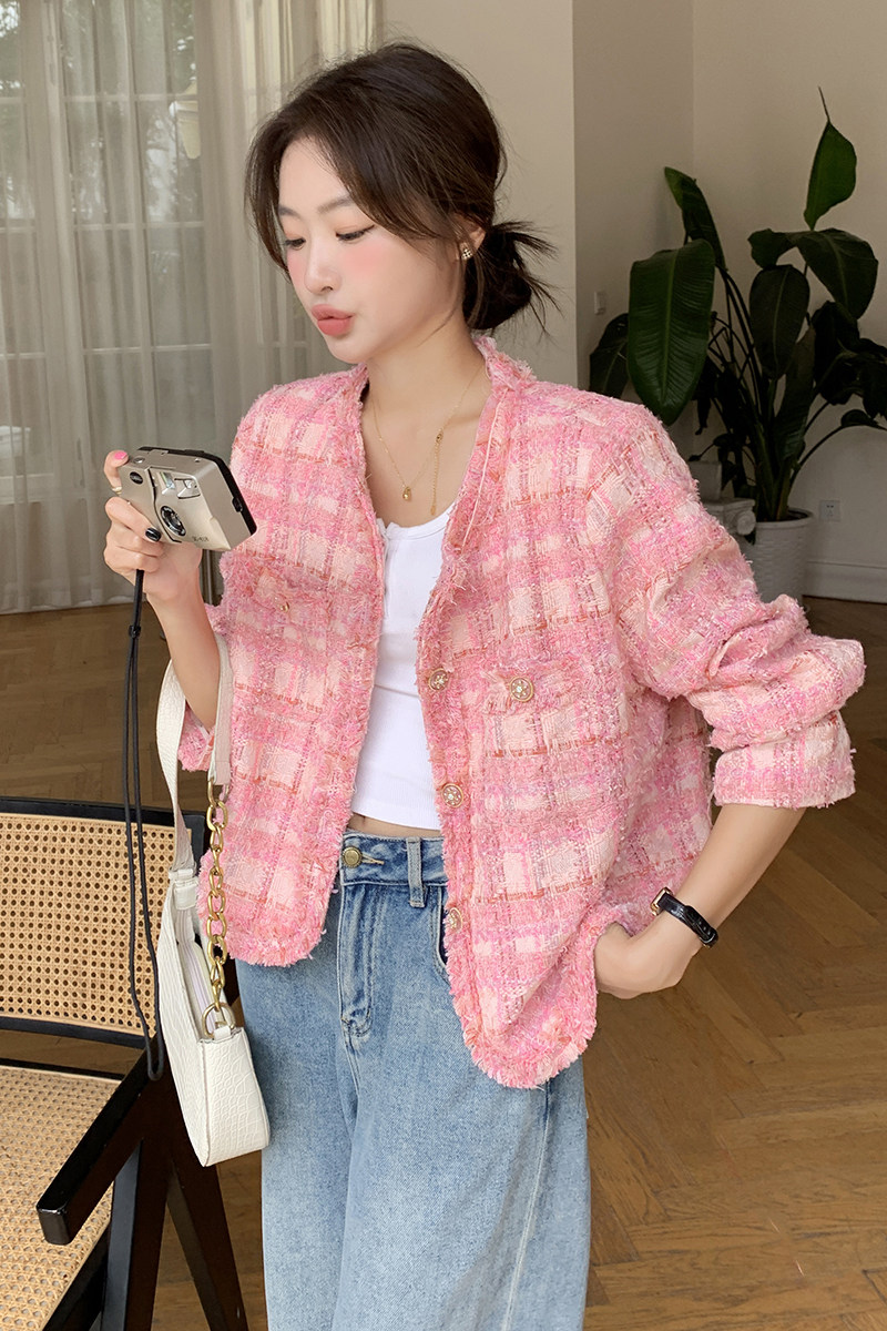 2026年秋小香风外套2C066-2611-P135-K188,女装短外套,2C066