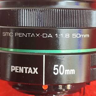 议价宾得 PENTAX-DA 50mm f/1.8 人像定维修