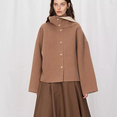 设计师双面两穿围巾领买手店