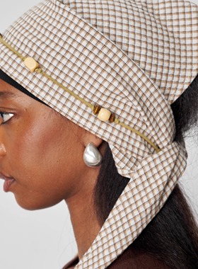 PIECE MIND手工串珠多用配饰三角巾