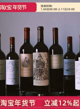 RP93 阿根廷名庄Catena卡帝娜轮轮塔干红葡萄酒马尔贝克