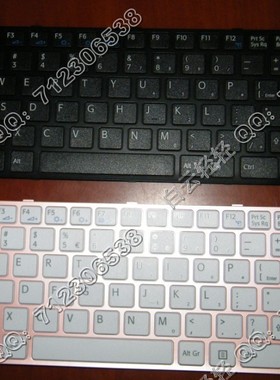 适用于：SONY索尼 SVE11 SVE11115CP SVE111A11T键盘品粉色黑色