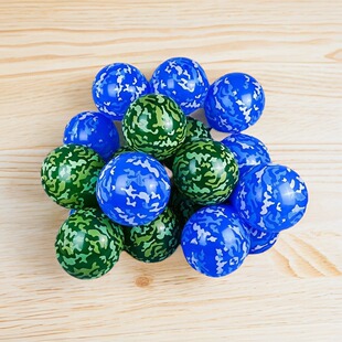 迷彩学校军训野战军事主题生日派对场景布置加厚绿色蓝色乳胶气球