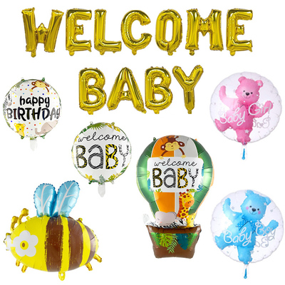 WELCOMEBABY铝膜气球