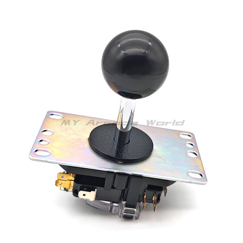 定制三和摇杆改装欧姆龙微动带铁片圆档8P插口SANWA街机配件挡圈