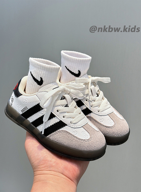 儿童运动鞋2025新款男童韩版小白鞋女童休闲防滑时尚百搭德训鞋