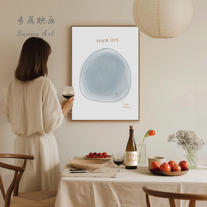 Your Life心理咨询室挂画心理健康海报辅导室墙壁装饰画疗愈
