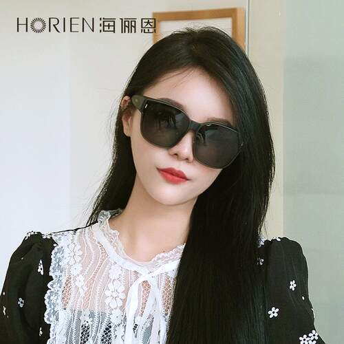 海俪恩太阳镜女新款偏光镜男士开车驾驶专用防紫外线近视墨镜套镜
