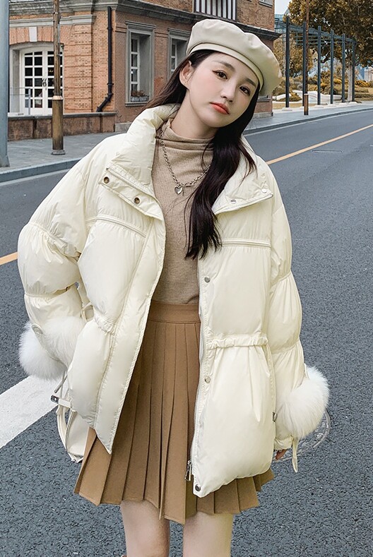 韩版纯欲风简约衣287-F2256-P170-K268,女装棉衣/棉服,浙宝287