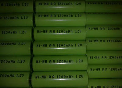 全新Ni-MH AA 镍氢充电电池 1.2V 1200mA 专业订做电池组 5号