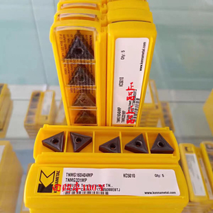 肯纳原装正品超硬三角刀片TNMG1604020408MS-KC5010有现货