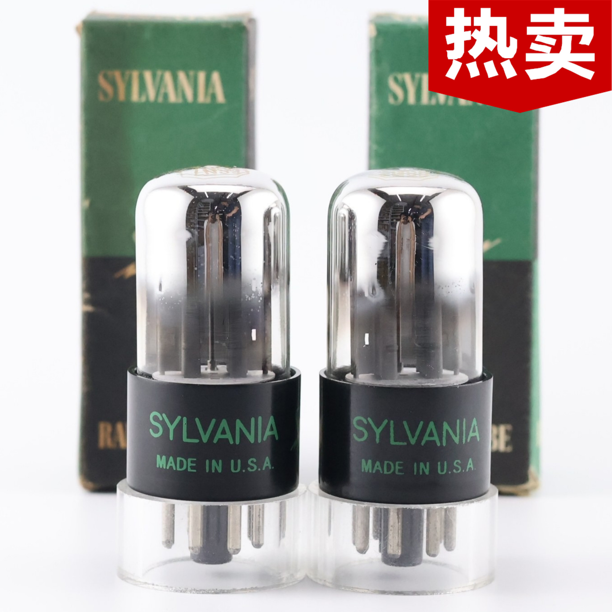 美国喜万年6SN7加强筋白头翁