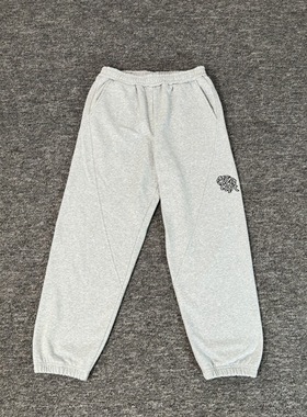 外贸美潮Mertra街头字母刺绣长裤百搭加绒休闲束脚长裤男女款