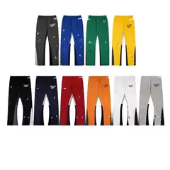 Gallery Dept Hand-Painted Ink Splatter Patchwork Drawstring High Street Casual Sweatpants Flared Loose Fit Unisex Sports Trousers