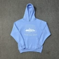 913 Sky Blue Hooded Sweatshirt