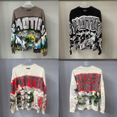 MIXEDEMOTION美式街头复古卫衣