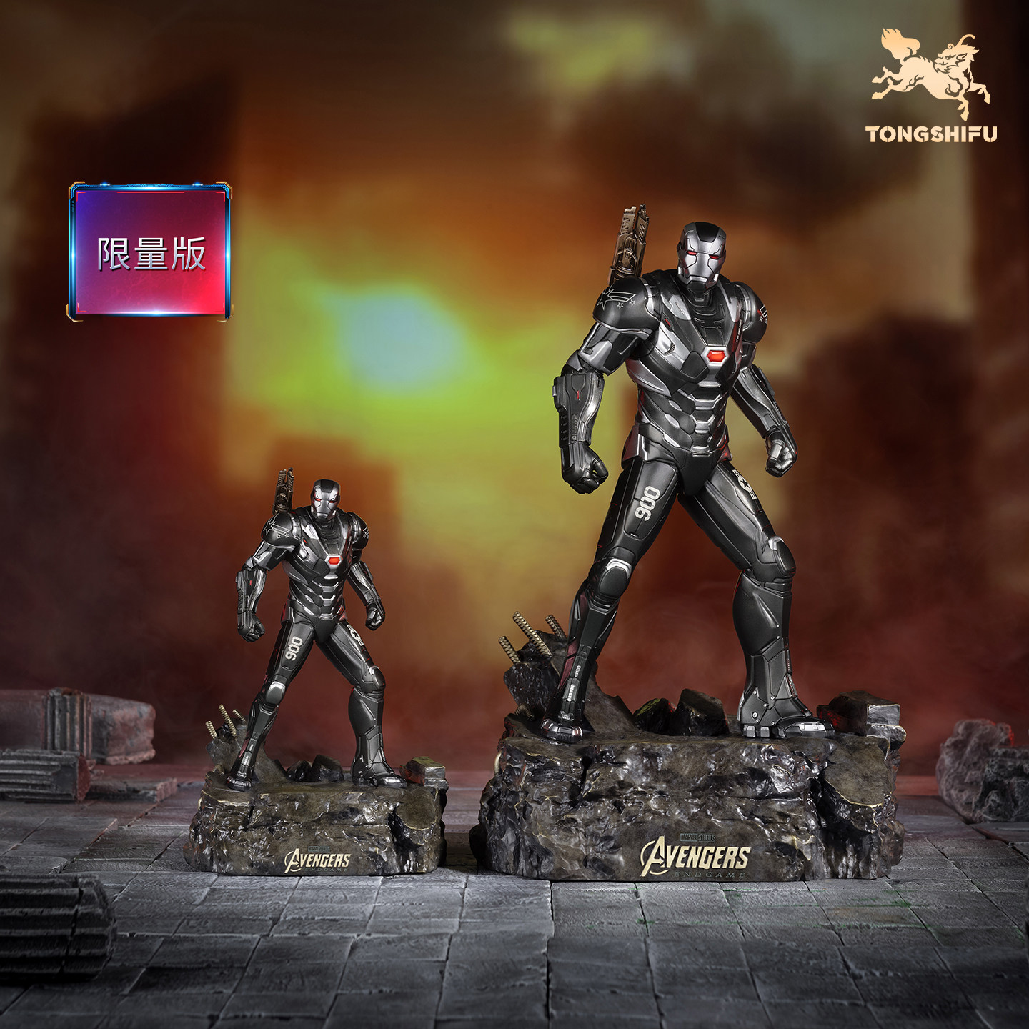 铜师傅《战争机器》漫威系列限量手办 复仇者联盟桌面客厅铜摆件,家居饰品,桌面摆件,淘宝优惠券,粉丝福利购,淘宝优惠卷