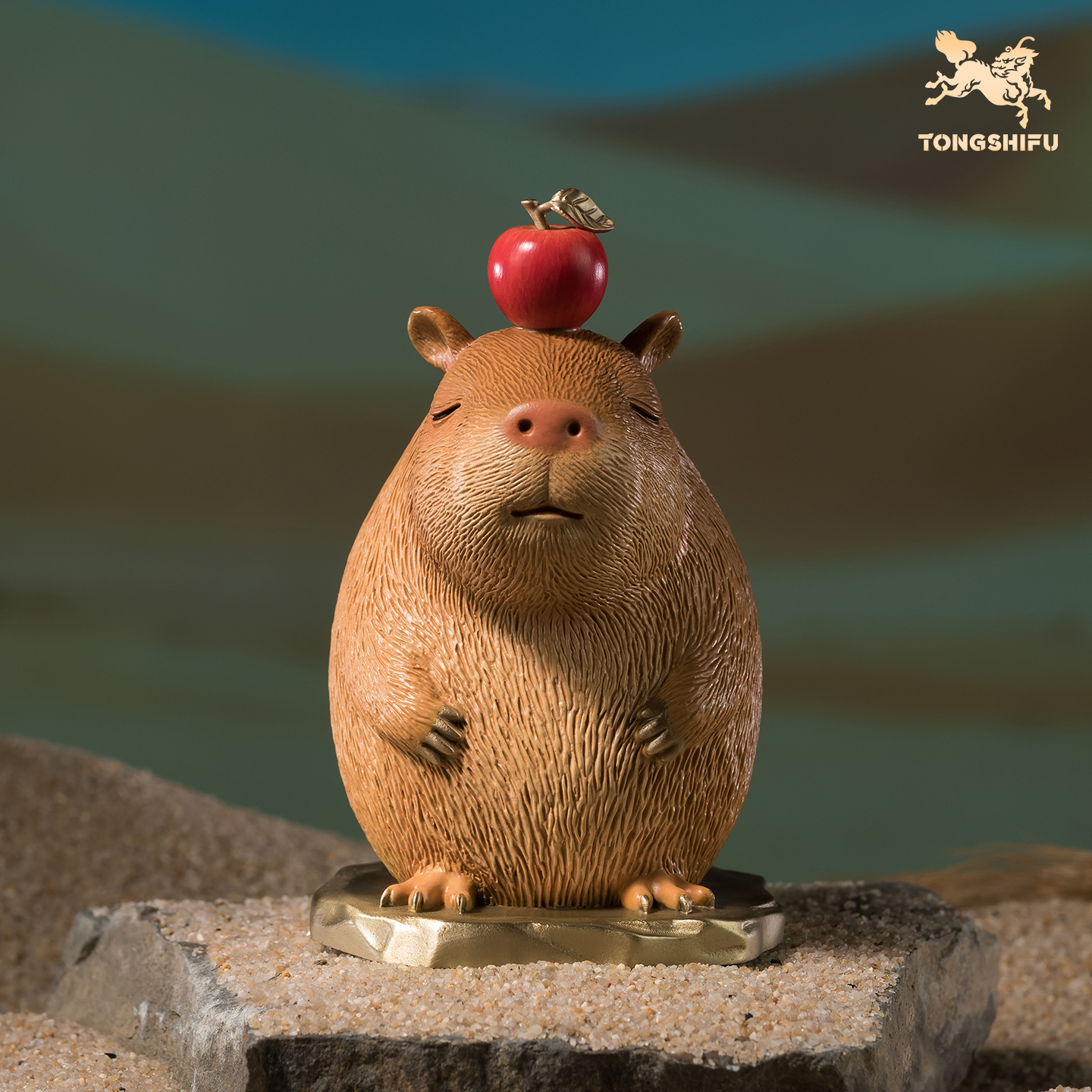 铜师傅《心平气和》摆件