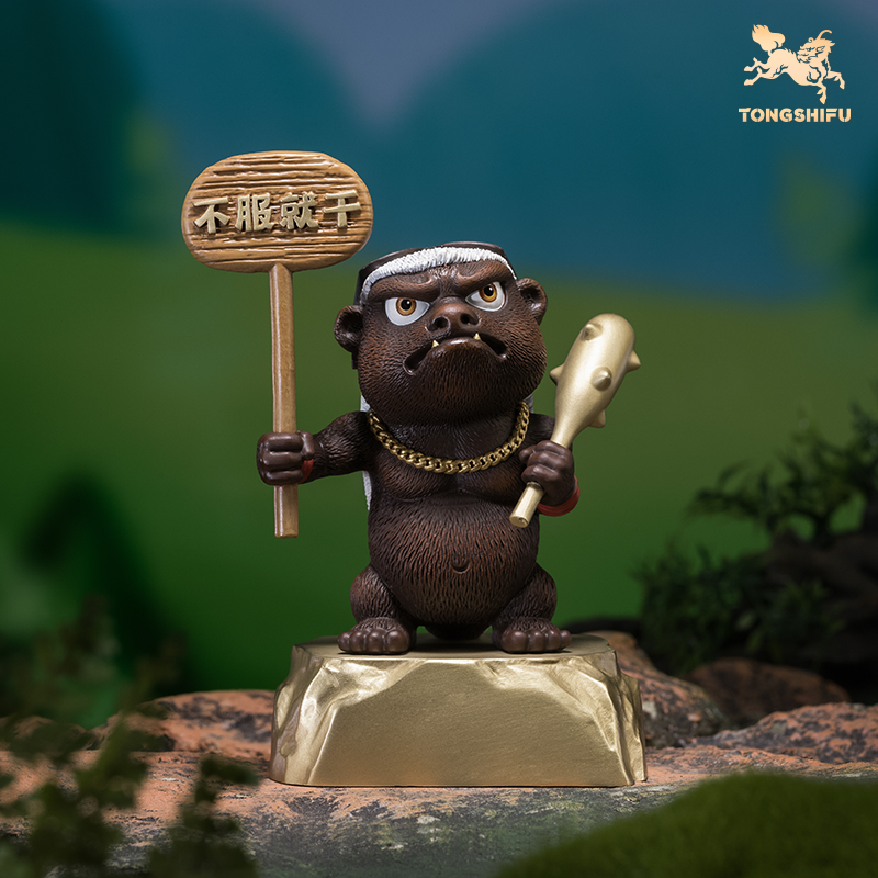 铜师傅《平头哥》铜摆件