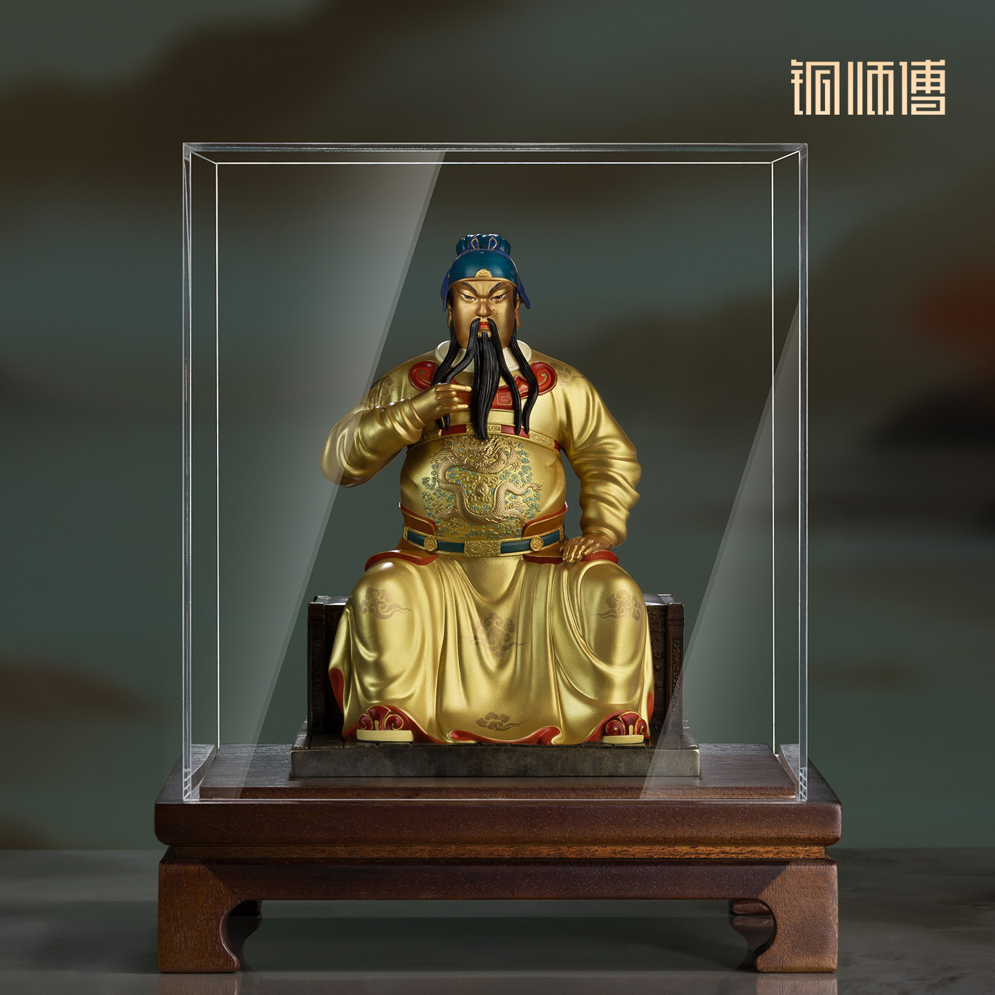 铜师傅《关公戎装将军像》图片