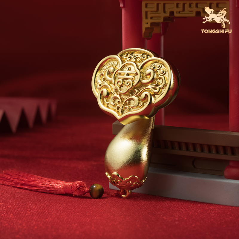 铜师傅《称心如意》摆件