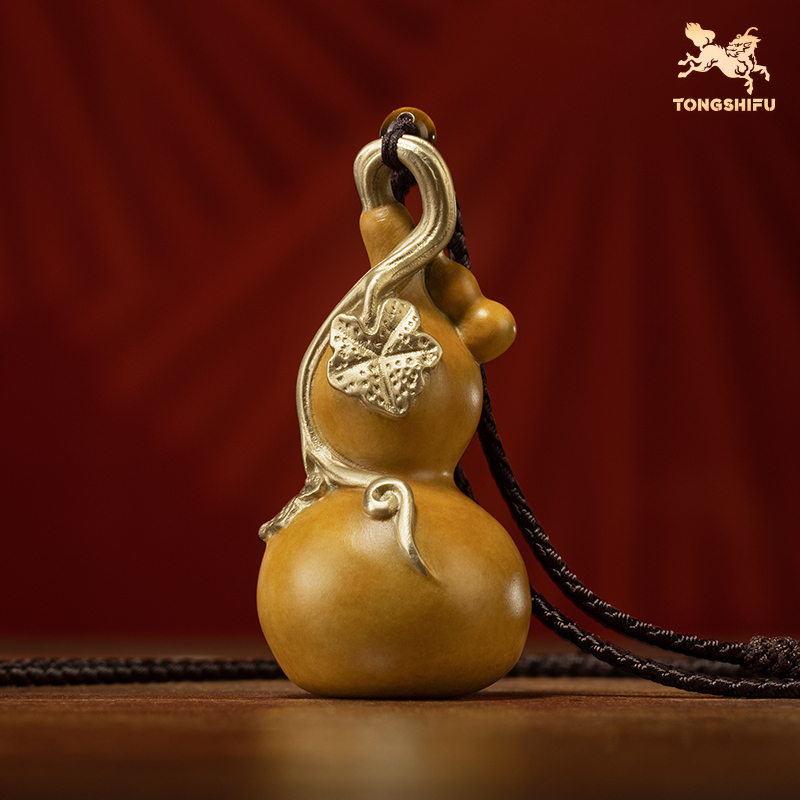 铜师傅《福禄（葫芦）》铜挂件