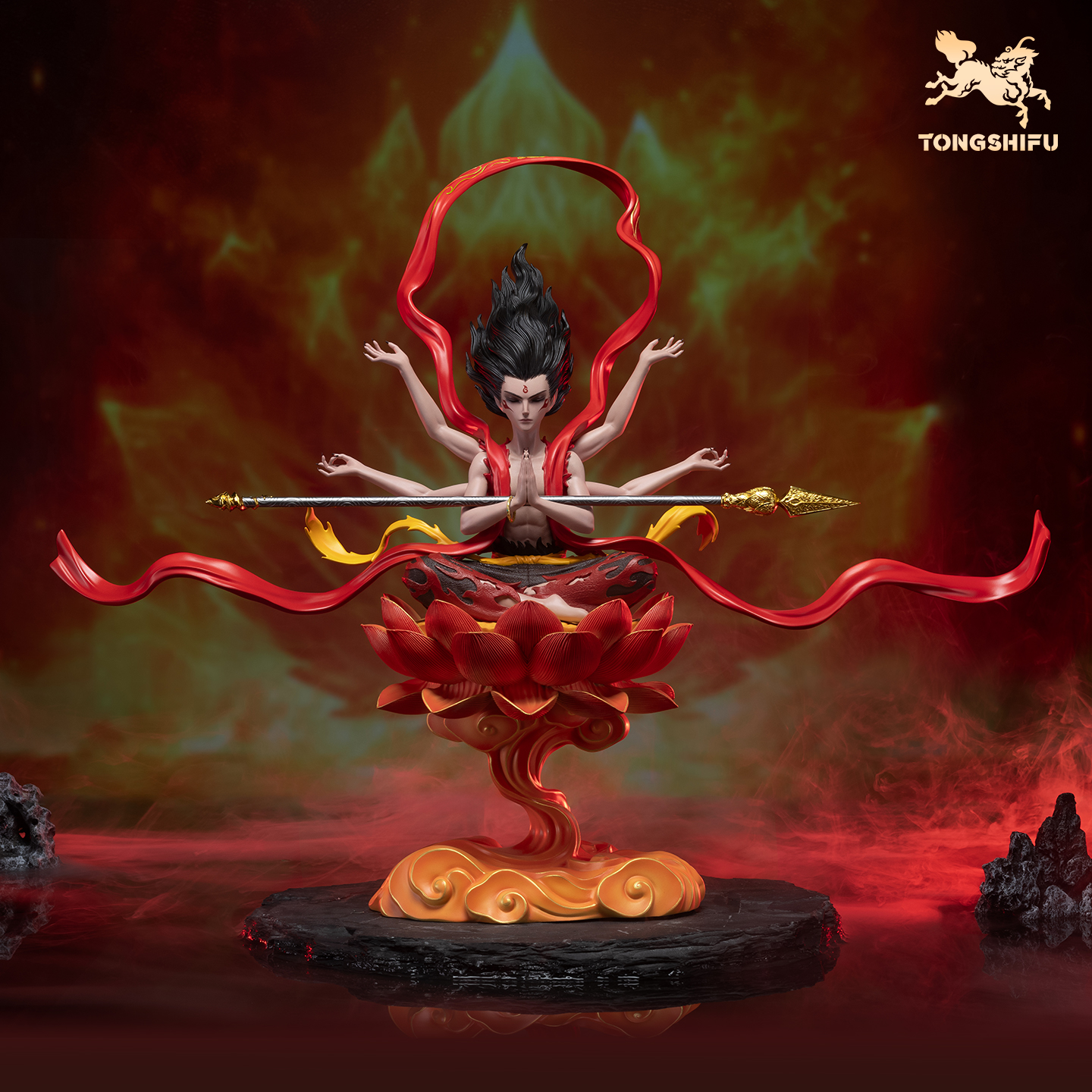 《哪吒之魔童闹海》火莲六臂哪吒