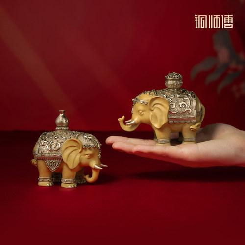 铜师傅《吉祥太平》《吉祥有宝》