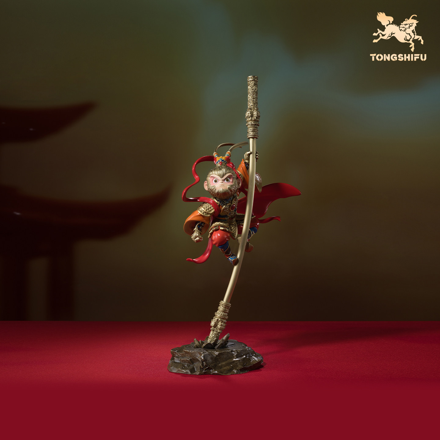 铜师傅《盖世英雄》客厅桌面孙悟空齐天大圣铜摆件 节日礼物,家居饰品,桌面摆件,淘宝优惠券,粉丝福利购,淘宝优惠卷