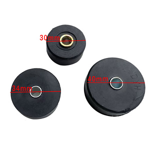 电动车大脚架大撑静音缓冲垫大牛台铃国标车踏板车双撑缓冲块胶套