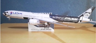 1:120DIY手工拼装纸模型波音777中国际航空南方华长荣星战客飞机