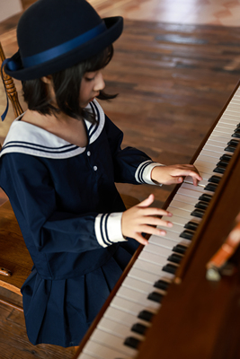 可爱日系女童套装半裙春秋水手服