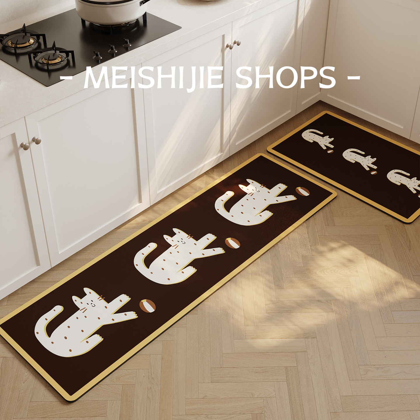 厨房地垫防滑防油可擦免洗