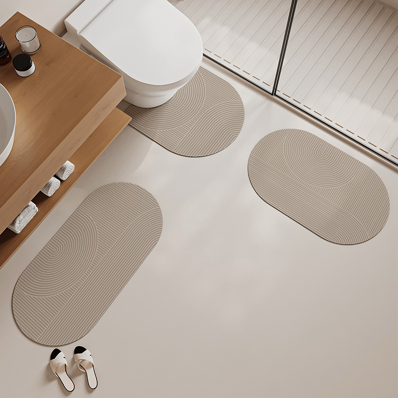 美饰杰防滑马桶垫u型洗手台速干