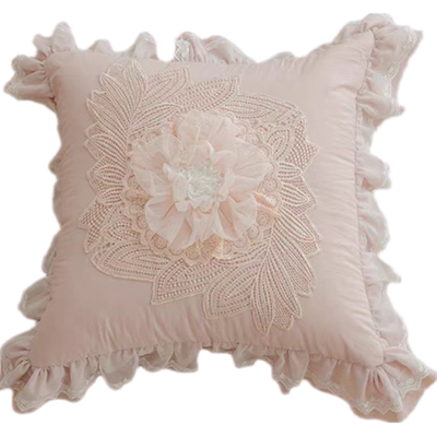 浪漫时尚荷叶边靠垫客厅装饰抱枕