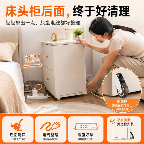 侧装家具移动轮1-2英寸