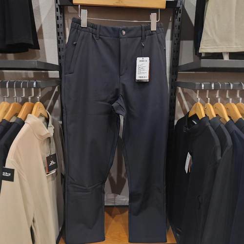 牧高笛男式秋冬防风软壳裤