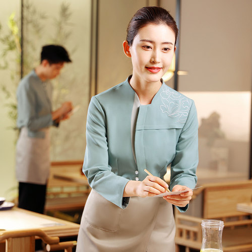 衣研堂酒店服务员工作服秋冬长袖