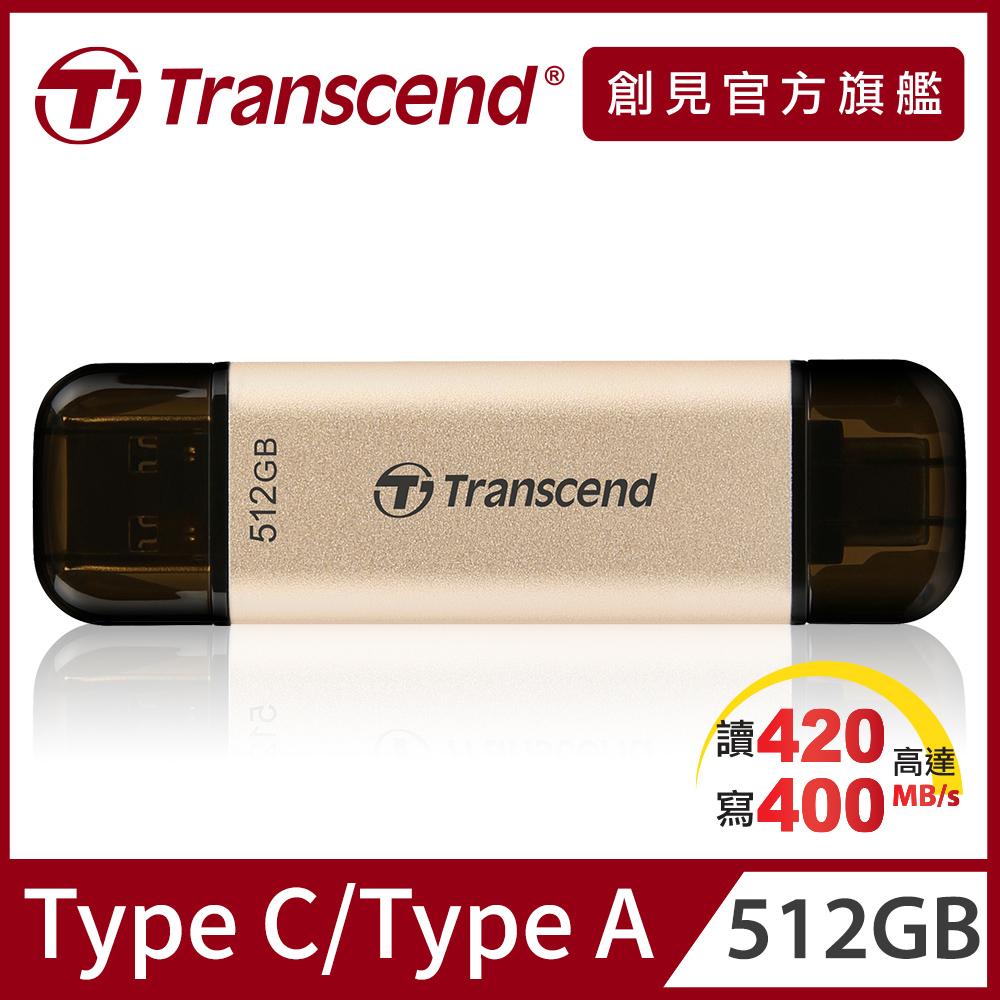 雙接頭設計讀寫雙破400MB/s