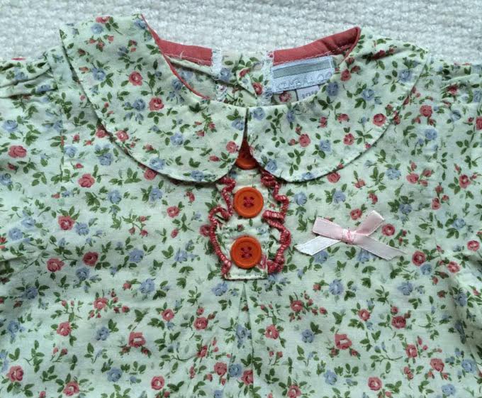 Chemise fille à manche longue en coton - Ref 2086815 Image 3