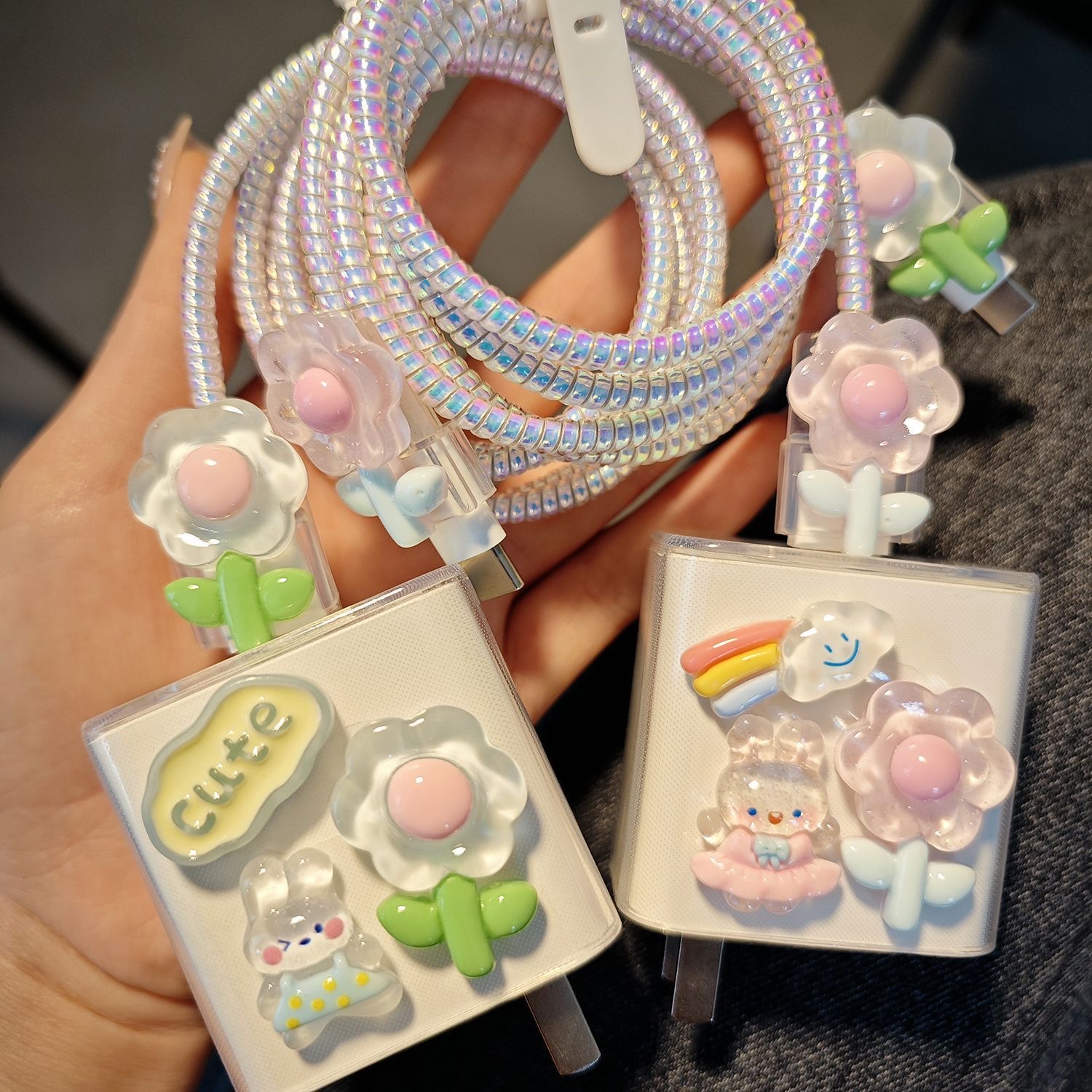 华为冰糖100W充电器数据线保护套适用于nova14/nova14Pro/Pura80