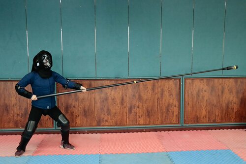 中式大枪碳纤维材料碳杆拼接兵击传统长枪武术不含枪头 - 封面