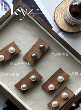 奥地利进口施家珍珠耳钉S999银针气质高级感无耳洞耳夹耳环耳饰